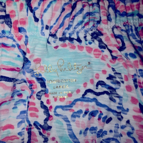 Lilly Pulitzer ruffle tube top - Picture 2 of 2